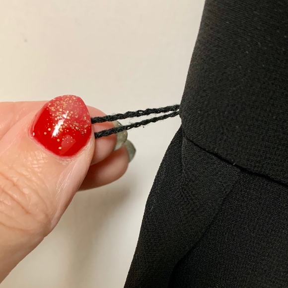 WHBM Strapless Ruffled Bottom Dress Fitted Bodice - Picture 6 of 8